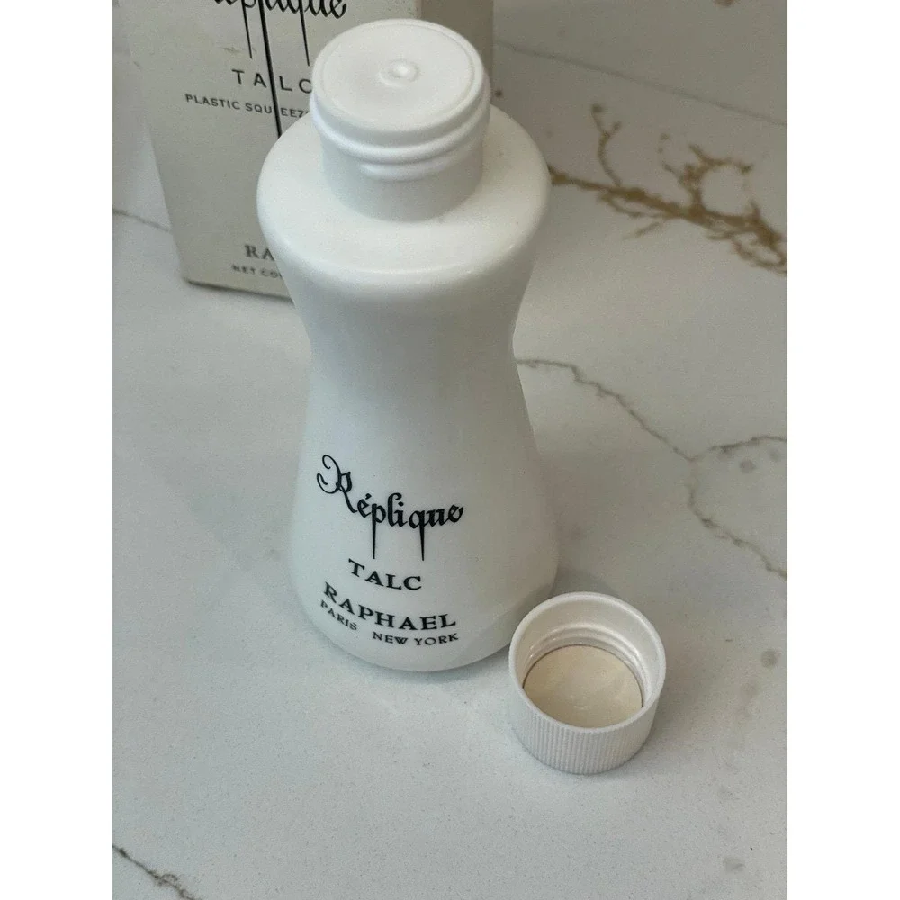 Vintage Replique by Raphael Perfumed Talc Powder 2.75 oz New Box Scented Squeeze